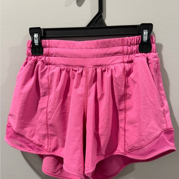 lululemon athletica Vibrant Pink Athletic Shorts - Picture 2 of 4